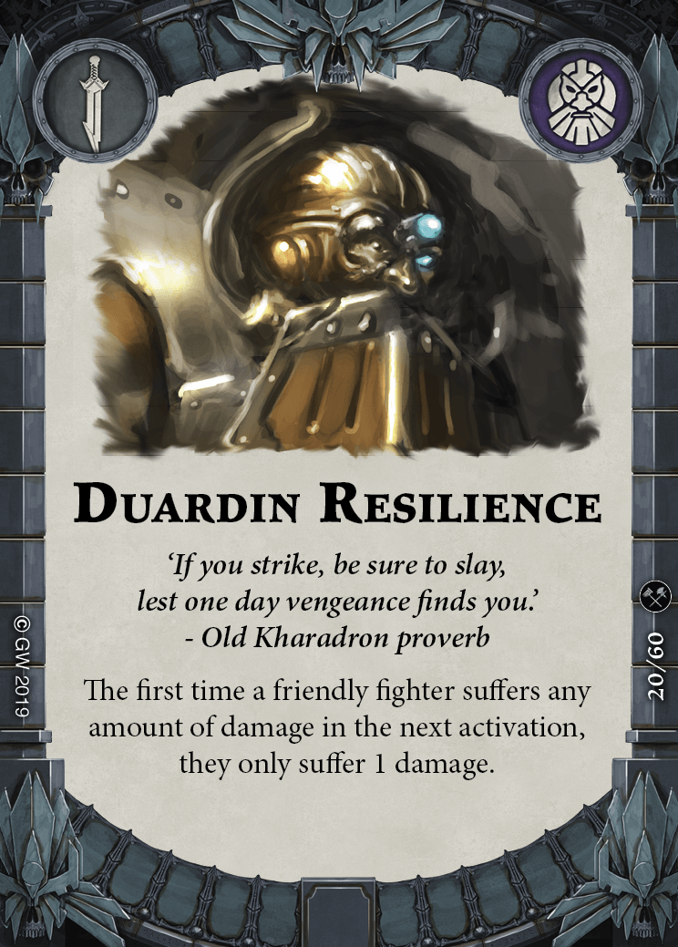 Duardin Resilience card image - hover